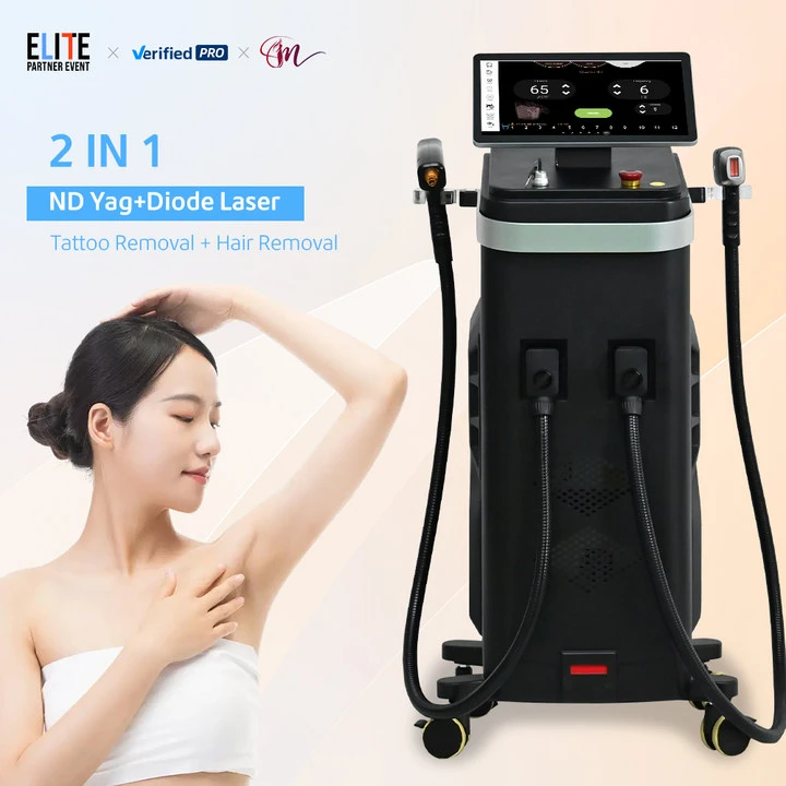 AI Skin Analysis System 4-Waves 755 808 940 1064 Diode Laser Hair Removal