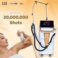 永久レーザー固定光ファイバードット認識技術を備えたレーザー脱毛機